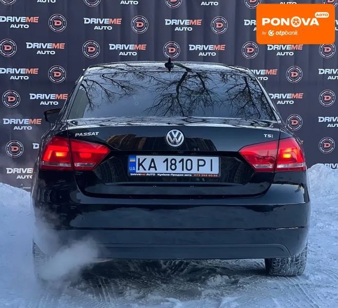 Volkswagen Passat, 2015 р., Бензин, 207 тис. км, Седан, Чорний, Київ AT-10409183 фото