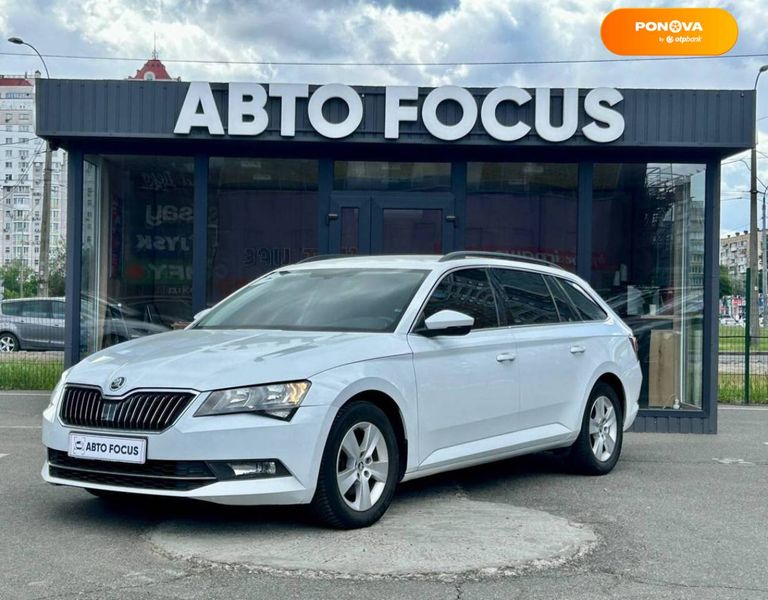 Skoda Superb, 2017, Дизель, 1.6 л., 208 тис. км, Універсал, Білий, Київ 47124 фото