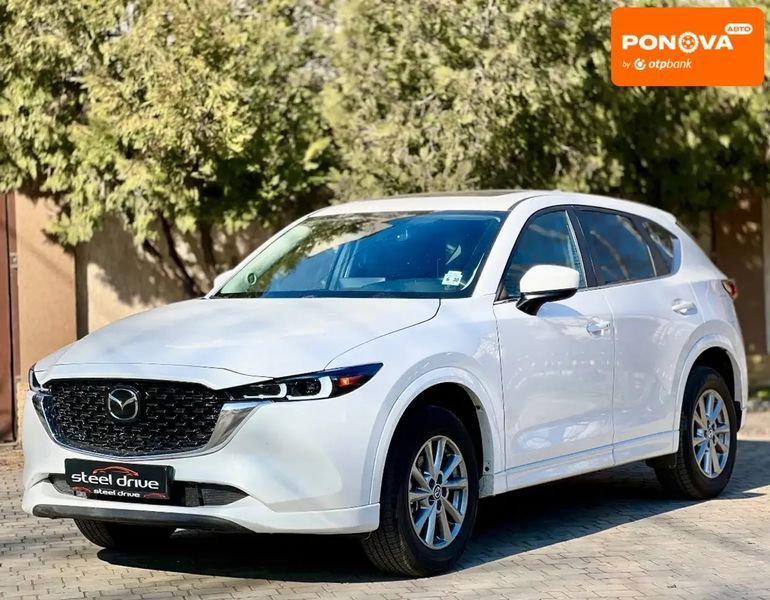 Mazda CX-5, 2025 р., Бензин, 6 тис. км, Позашляховик / Кросовер, Білий, Миколаїв AT-10411263 фото