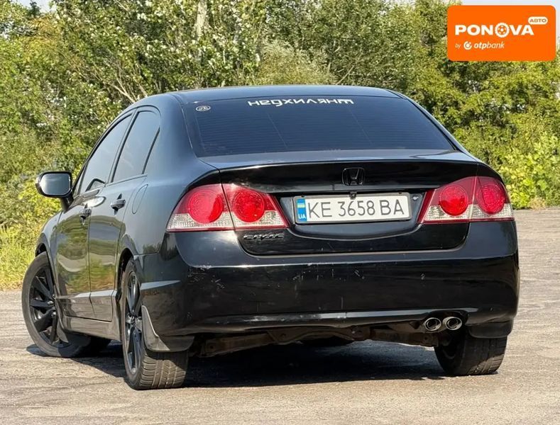 Honda Civic, 2007 р., Бензин, 291 тис. км, Седан, Чорний, Дніпро (Дніпропетровськ) AT-10399809 фото