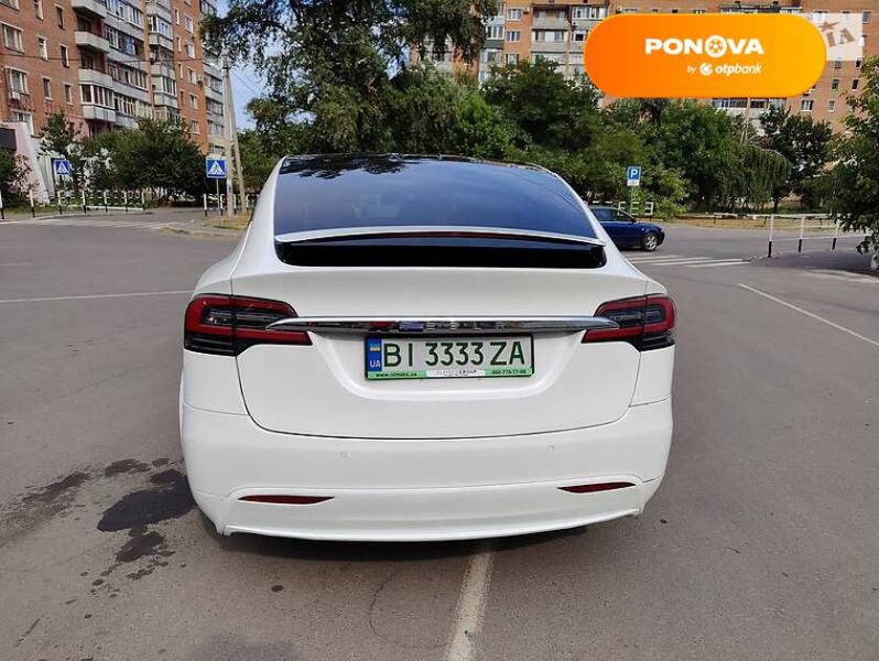 Tesla Model X, 2017, Електро, 131 тис. км, Позашляховик / Кросовер, Білий, Полтава Cars-Pr-63122 фото