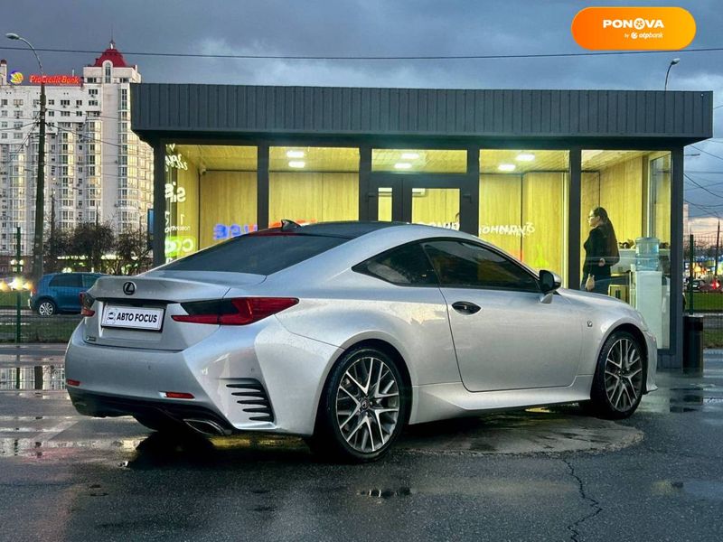 Lexus RC, 2016, Бензин, 2 л., 133 тыс. км, Купе, Серый, Киев 45715 фото