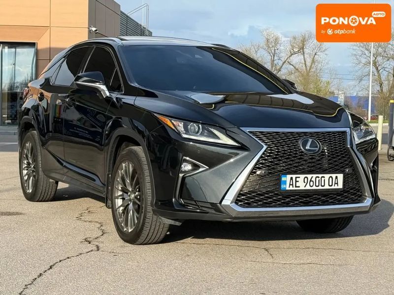 Lexus RX, 2019 г., Бензин, 123 тыс. км, Внедорожник / Кроссовер, Чорный, Днепр (Днепропетровск) AT-10415316 фото