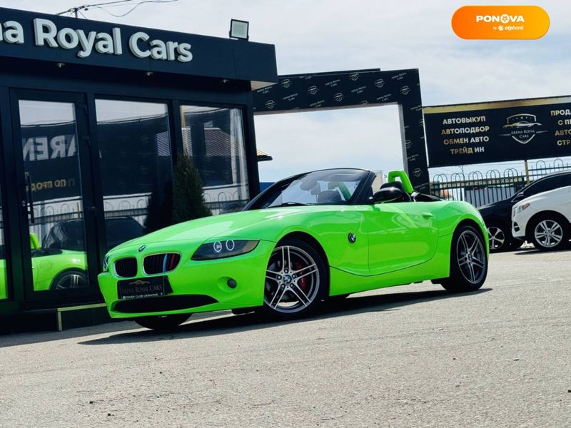 BMW Z4, 2003, Бензин, 2.98 л., 131 тыс. км, Родстер, Зеленый, Харьков 39296 фото