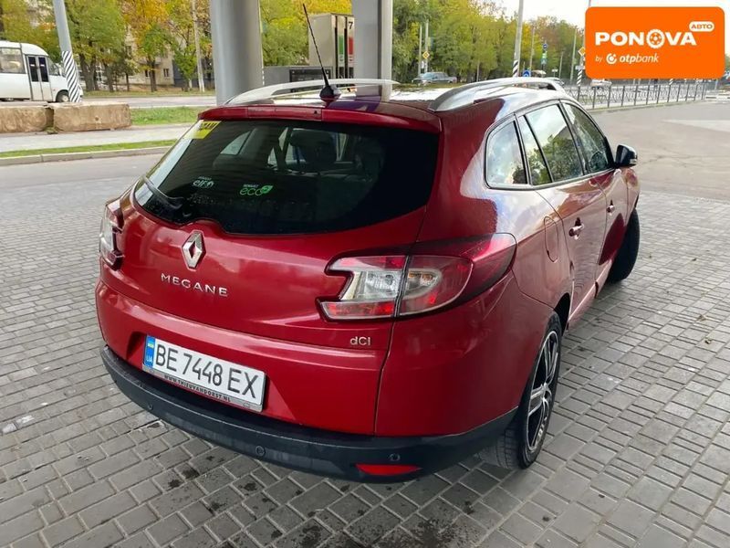 Renault Megane, 2012 г., Дизель, 186 тыс. км, Универсал, Красный, Николаев AT-10403820 фото