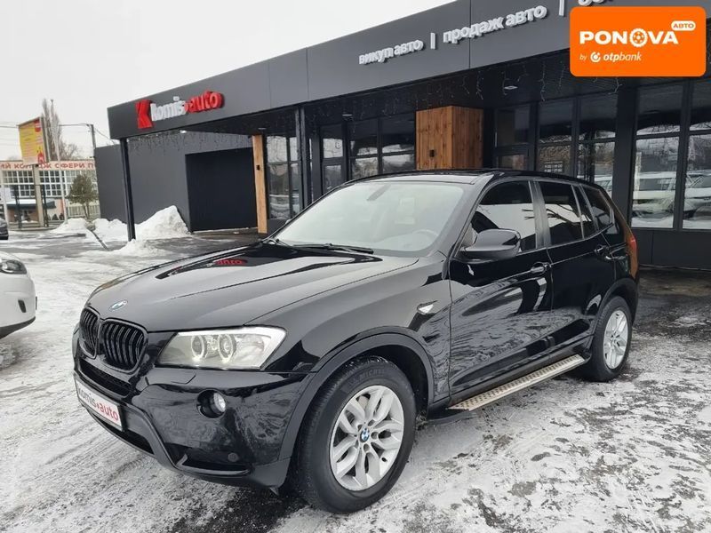 BMW X3, 2011 р., Дизель, 280 тис. км, Позашляховик / Кросовер, Чорний, Вінниця AT-10410863 фото