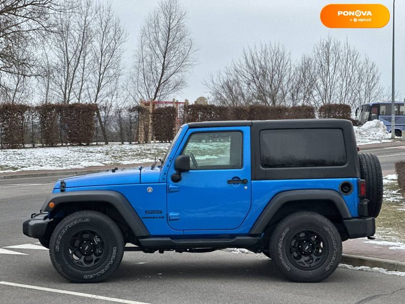 Jeep Wrangler, 2015, Бензин, 3.6 л., 150 тыс. км, Внедорожник / Кроссовер, Синий, Киев 13335 фото