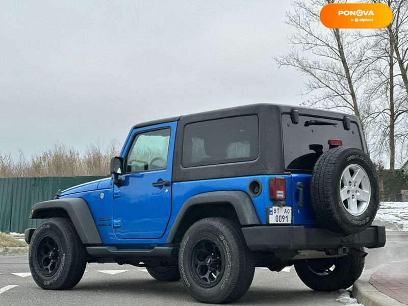 Jeep Wrangler, 2015, Бензин, 3.6 л., 150 тис. км, Позашляховик / Кросовер, Синій, Київ 13335 фото