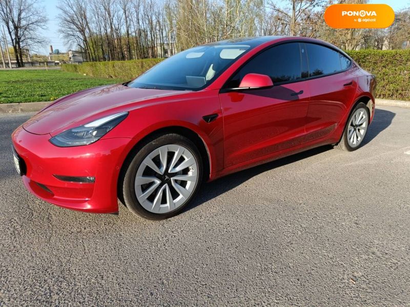 Tesla Model 3, 2022, Електро, 29 тыс. км, Седан, Красный, Киев Cars-Pr-68865 фото