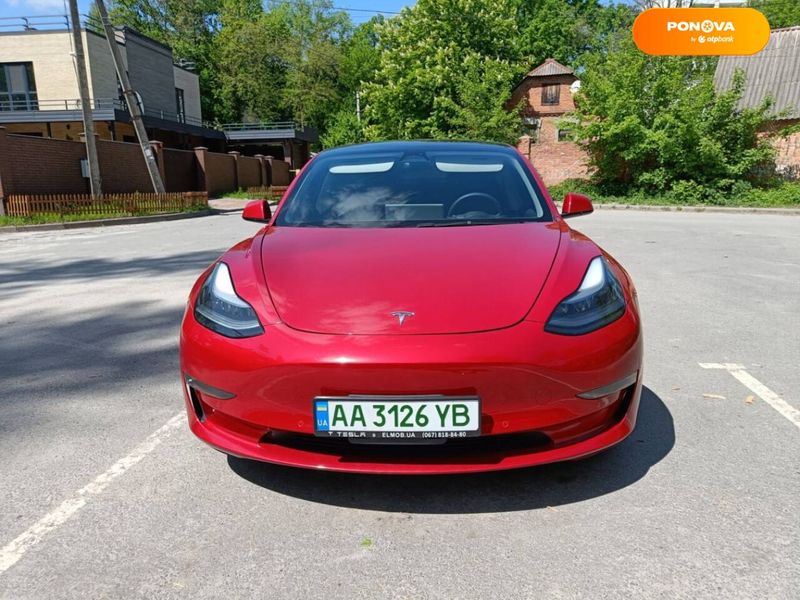 Tesla Model 3, 2022, Електро, 29 тыс. км, Седан, Красный, Киев Cars-Pr-68865 фото