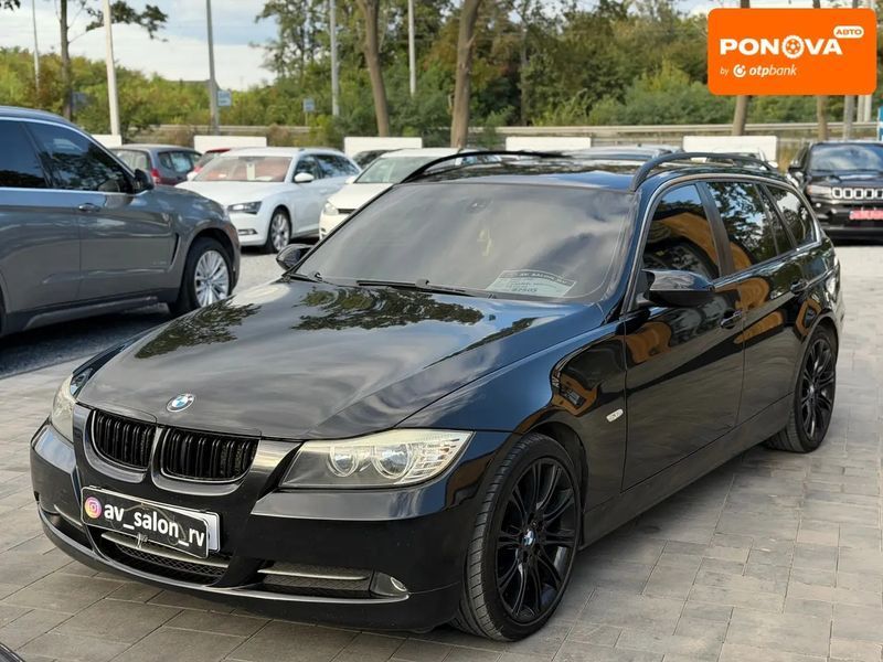 BMW 3 Series, 2007 г., Дизель, 302 тыс. км, Универсал, Чорный, Ровно AT-10429381 фото