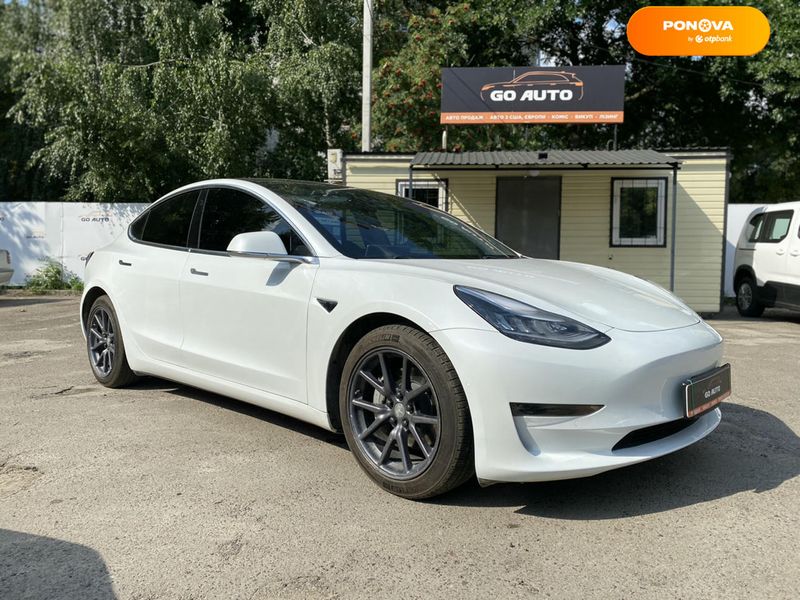 Tesla Model 3, 2019, Електро, 49 тис. км, Седан, Білий, Львів 108384 фото