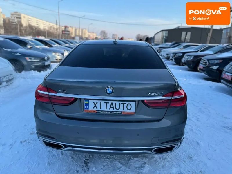 BMW X7, 2016 р., Дизель, 180 тис. км, Седан, Сірий, Запоріжжя AT-10411089 фото
