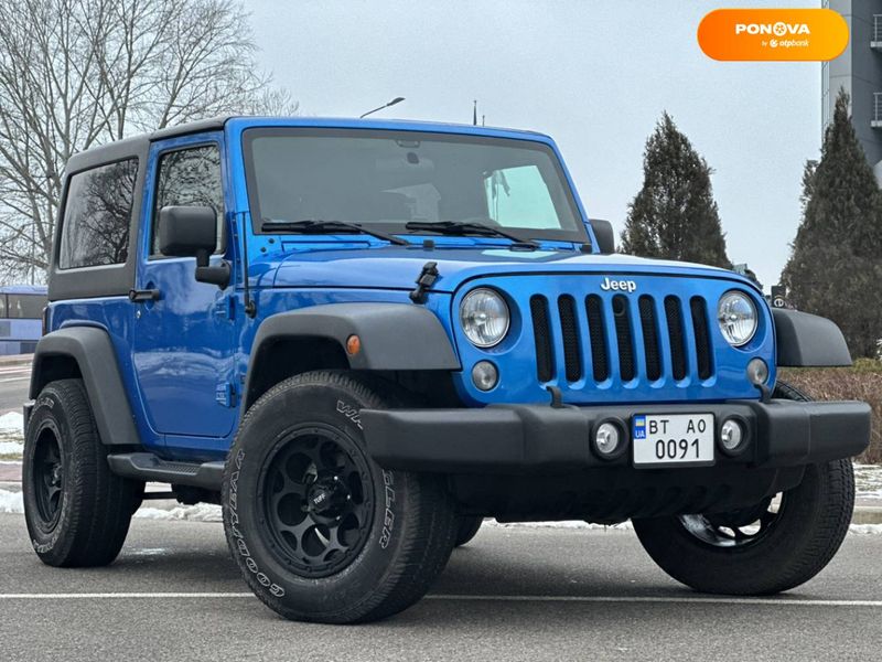 Jeep Wrangler, 2015, Бензин, 3.6 л., 150 тис. км, Позашляховик / Кросовер, Синій, Київ 13335 фото