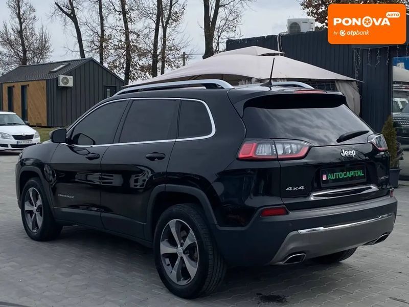 Jeep Cherokee, 2018 р., Бензин, 124 тис. км, Позашляховик / Кросовер, Чорний, Київ AT-10413022 фото