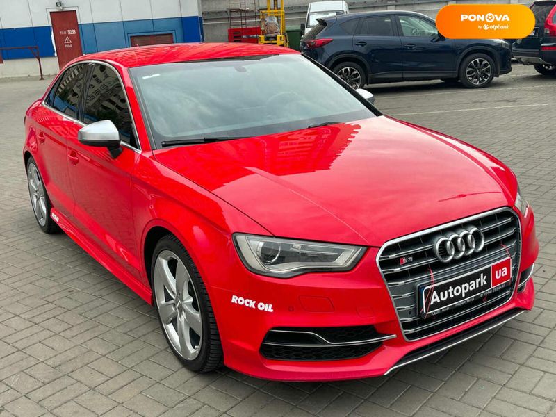 Audi S3, 2014, Бензин, 2 л., 132 тис. км, Седан, Червоний, Одеса 98400 фото