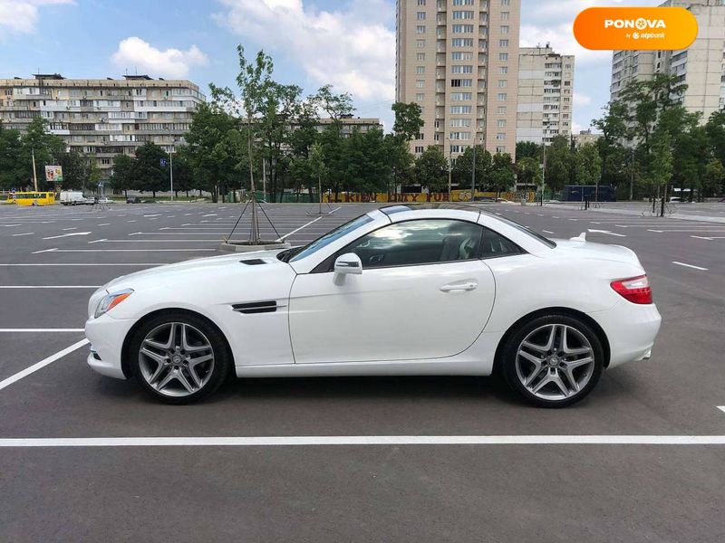 Mercedes-Benz SLK-Class, 2014, Бензин, 1.8 л., 83 тыс. км, Родстер, Белый, Киев 25805 фото