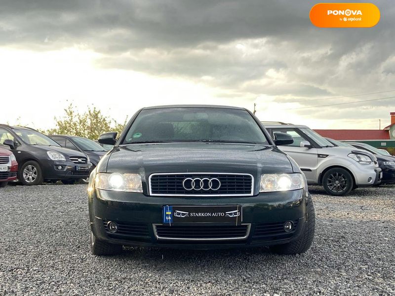 Audi A4, 2003, Бензин, 1.78 л., 174 тис. км, Седан, Зелений, Старокостянтинів 109966 фото