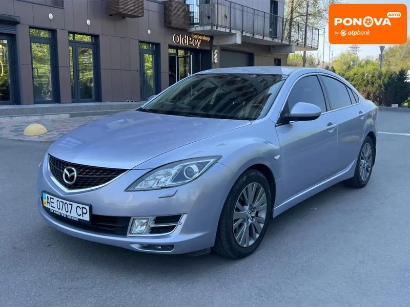 Mazda 6, 2008 р., Бензин, 123 тис. км, Седан, Сірий, Дніпро (Дніпропетровськ) AT-10418094 фото