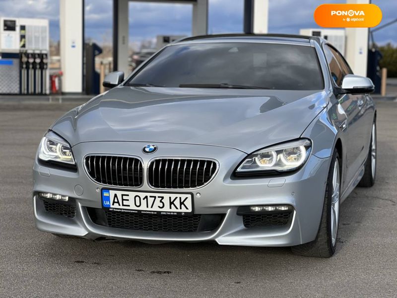 BMW 6 Series Gran Coupe, 2015, Бензин, 3 л., 134 тыс. км, Купе, Серый, Днепр (Днепропетровск) 23201 фото