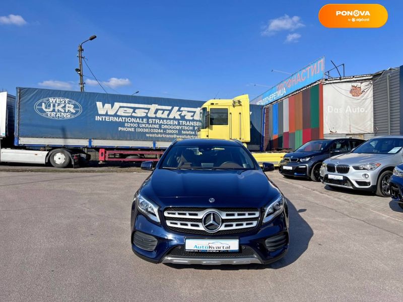 Mercedes-Benz GLA-Class, 2018, Дизель, 2.14 л., 114 тис. км, Позашляховик / Кросовер, Синій, Чернігів 44149 фото