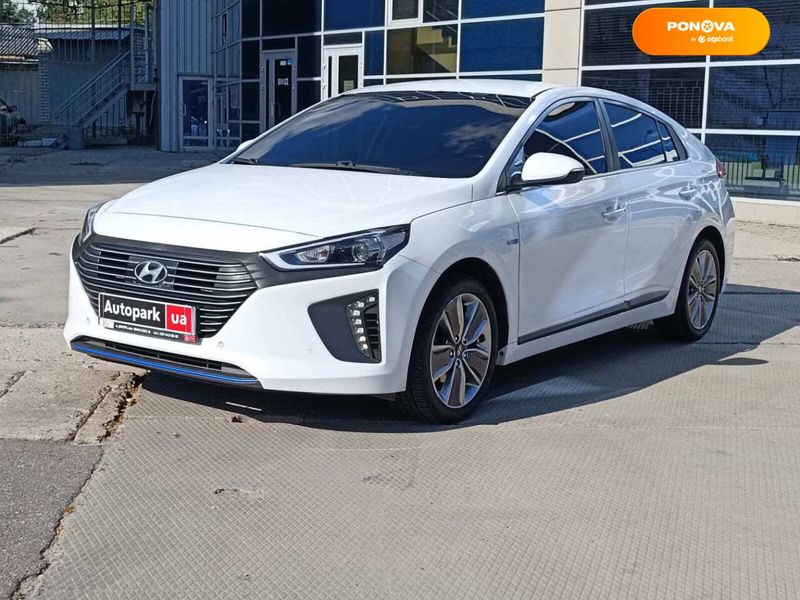 Hyundai Ioniq, 2019, Бензин, 1.6 л., 98 тис. км, Хетчбек, Білий, Харків 99556 фото