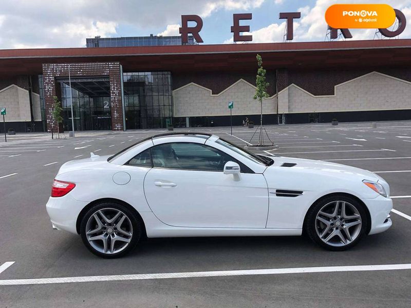 Mercedes-Benz SLK-Class, 2014, Бензин, 1.8 л., 83 тыс. км, Родстер, Белый, Киев 25805 фото