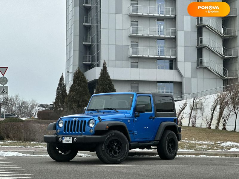 Jeep Wrangler, 2015, Бензин, 3.6 л., 150 тыс. км, Внедорожник / Кроссовер, Синий, Киев 13335 фото