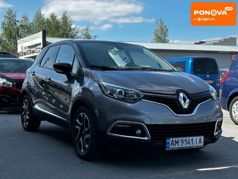 Renault Captur, 2016 р., Дизель, 216 тис. км, Позашляховик / Кросовер, Сірий, Житомир AT-10417549 фото