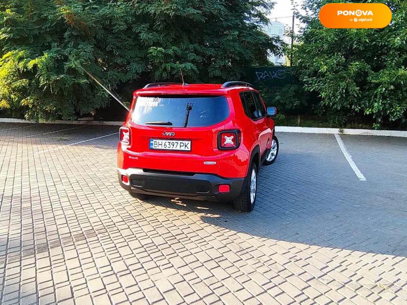 Jeep Renegade, 2017, Бензин, 2.36 л., 70 тис. км, Позашляховик / Кросовер, Червоний, Одеса Cars-Pr-68568 фото