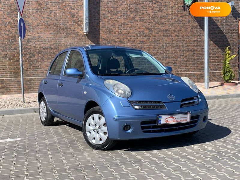 Nissan Micra, 2007, Бензин, 1.2 л., 150 тыс. км, Хетчбек, Синий, Одесса 50812 фото