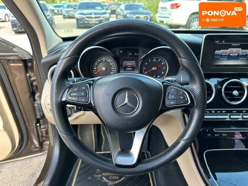 Mercedes-Benz C-Class, 2016 р., Бензин, 130 тис. км, Седан, Коричневий, Харків AT-10409049 фото