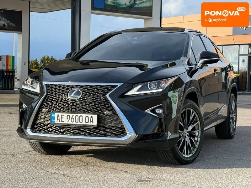 Lexus RX, 2019 г., Бензин, 123 тыс. км, Внедорожник / Кроссовер, Чорный, Днепр (Днепропетровск) AT-10415316 фото