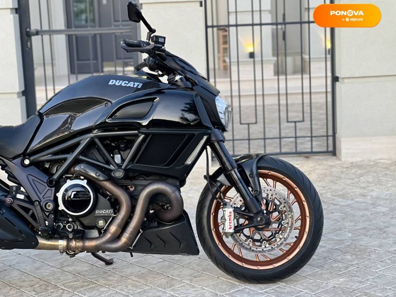 Ducati Diavel, 2013, Бензин, 1260 см³, 8 тыс. км, Мотоцикл без оптекателей (Naked bike), Чорный, Одесса moto-47778 фото