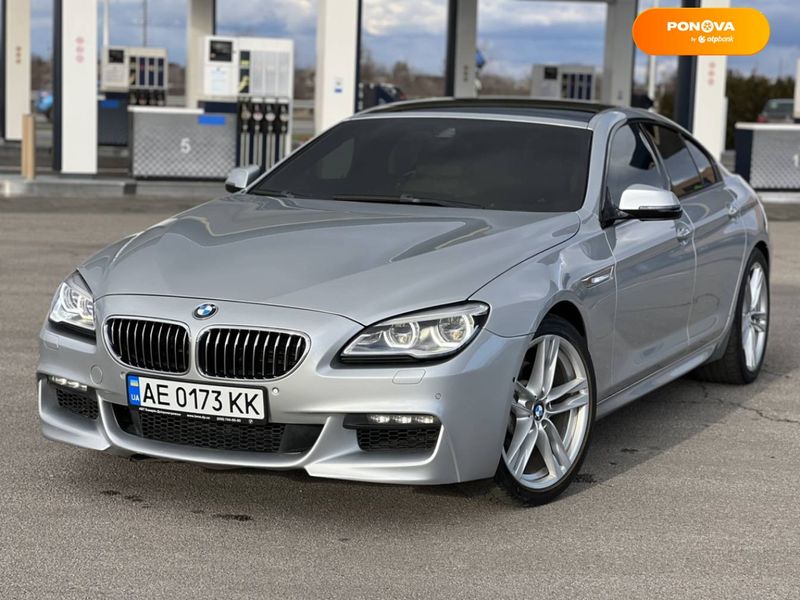 BMW 6 Series Gran Coupe, 2015, Бензин, 3 л., 134 тис. км, Купе, Сірий, Дніпро (Дніпропетровськ) 23201 фото