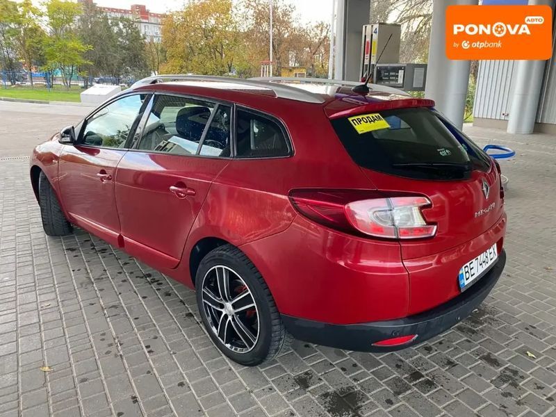 Renault Megane, 2012 г., Дизель, 186 тыс. км, Универсал, Красный, Николаев AT-10403820 фото