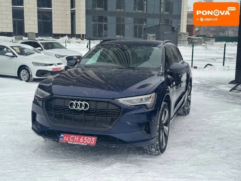 Audi e-tron, 2022 р., Електро, 53 тис. км, Позашляховик / Кросовер, Синій, Київ AT-10409800 фото