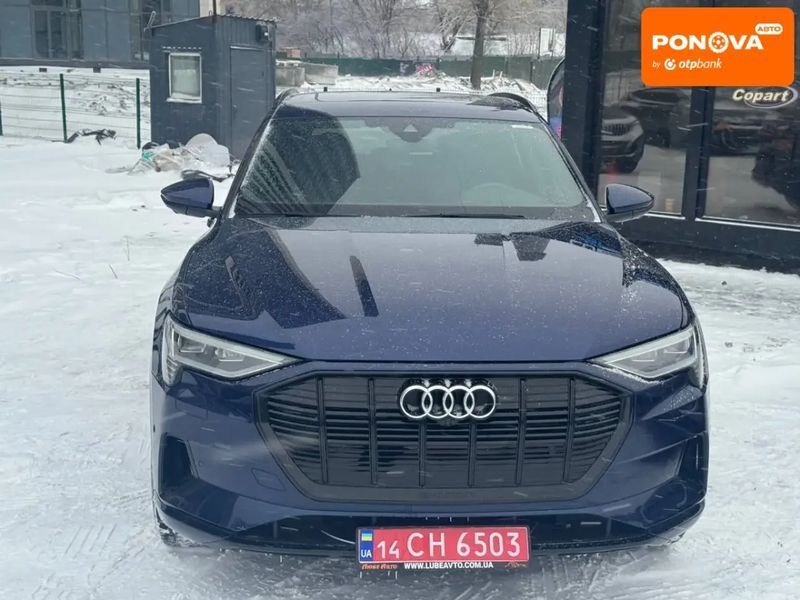 Audi e-tron, 2022 р., Електро, 53 тис. км, Позашляховик / Кросовер, Синій, Київ AT-10409800 фото