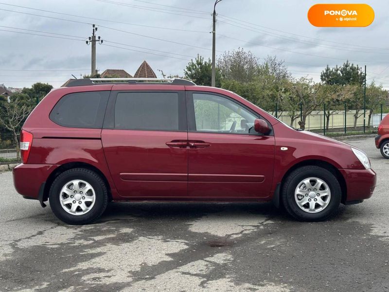 Kia Carnival, 2006, Газ пропан-бутан / Бензин, 2.66 л., 187 тис. км, Мінівен, Червоний, Хмельницький 38281 фото