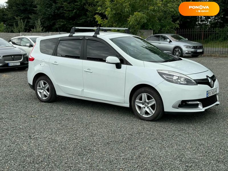 Renault Scenic, 2014, Дизель, 1.46 л., 228 тис. км, Мінівен, Білий, Хмельницький 108794 фото