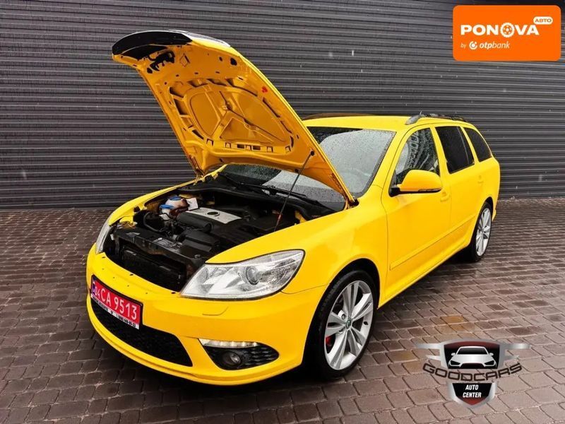 Skoda Octavia, 2011 р., Бензин, 340 тис. км, Універсал, Жовтий, Кам'янське (Дніпродзержинськ) AT-10400157 фото