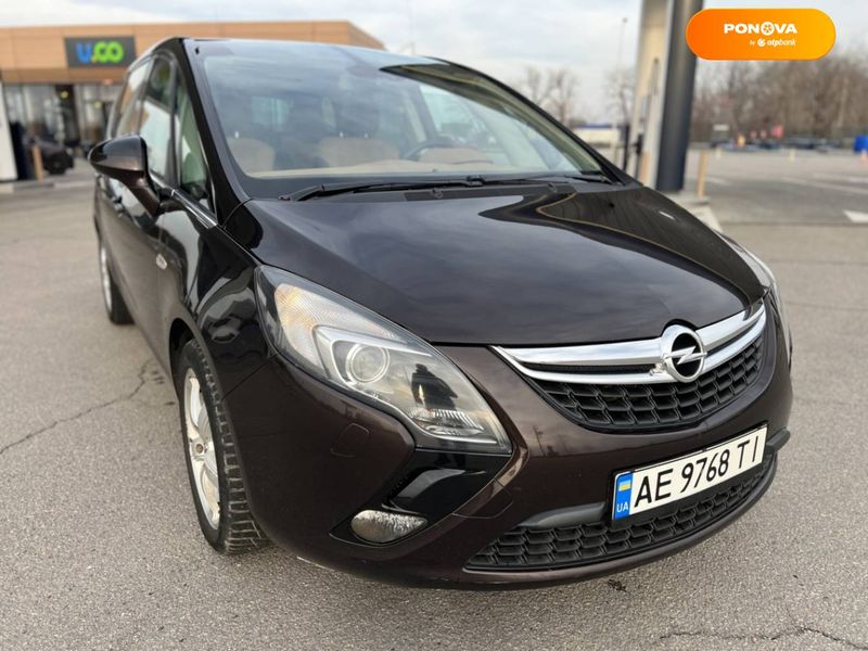 Opel Zafira Tourer, 2012, Дизель, 2 л., 197 тис. км, Мінівен, Коричневий, Дніпро (Дніпропетровськ) 23383 фото