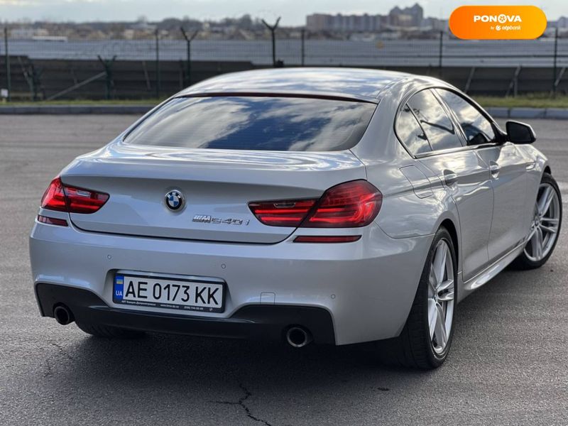 BMW 6 Series Gran Coupe, 2015, Бензин, 3 л., 134 тис. км, Купе, Сірий, Дніпро (Дніпропетровськ) 23201 фото