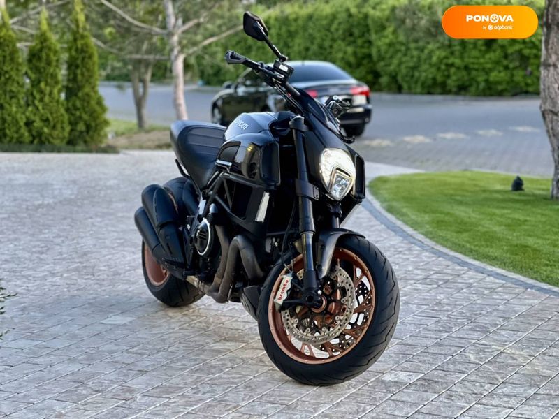 Ducati Diavel, 2013, Бензин, 1260 см³, 8 тыс. км, Мотоцикл без оптекателей (Naked bike), Чорный, Одесса moto-47778 фото