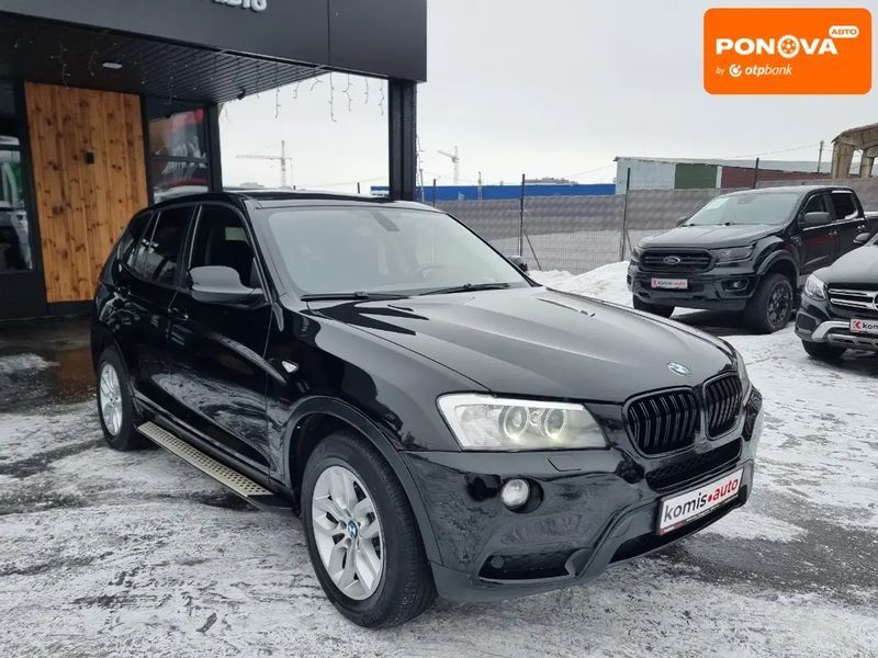 BMW X3, 2011 р., Дизель, 280 тис. км, Позашляховик / Кросовер, Чорний, Вінниця AT-10410863 фото