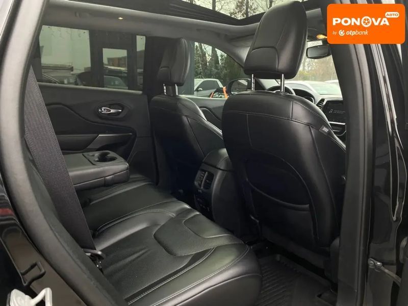 Jeep Cherokee, 2018 р., Бензин, 124 тис. км, Позашляховик / Кросовер, Чорний, Київ AT-10413022 фото