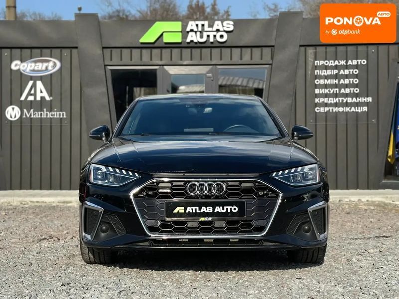 Audi A4, 2020 р., Бензин, 52 тис. км, Седан, Чорний, Пасіки-Зубрицькі AT-10423263 фото