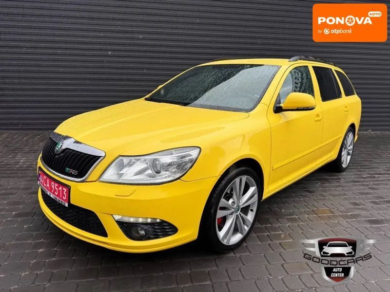 Skoda Octavia, 2011 р., Бензин, 340 тис. км, Універсал, Жовтий, Кам'янське (Дніпродзержинськ) AT-10400157 фото