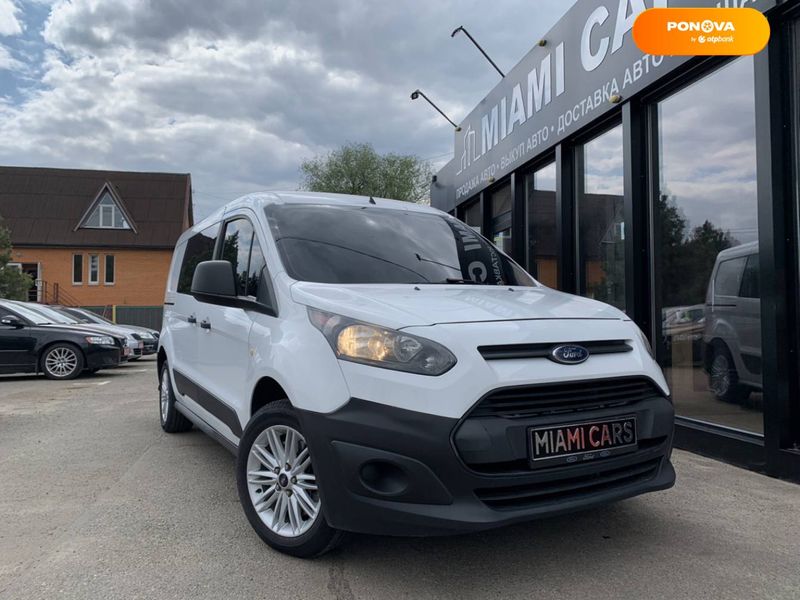 Ford Transit Connect, 2016, Бензин, 2.5 л., 298 тис. км, Вантажний фургон, Білий, Харків 48381 фото