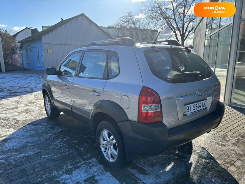 Hyundai Tucson, 2007, Бензин, 1.98 л., 299 тис. км, Позашляховик / Кросовер, Сірий, Полтава 22551 фото